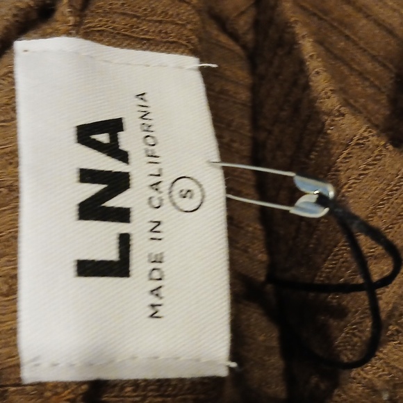 LNA Women's crossover V neck ribbed knit sweater size small - Picture 6 of 7